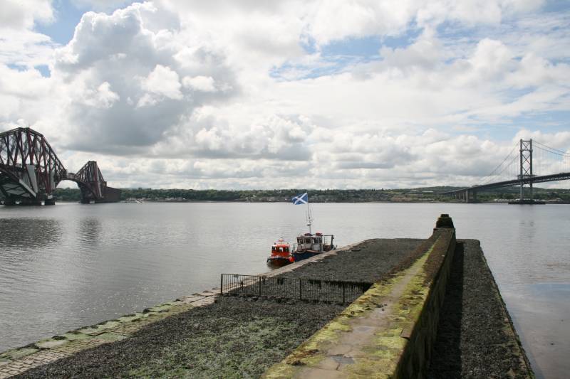 North Queensferry pier North Queensferry pier