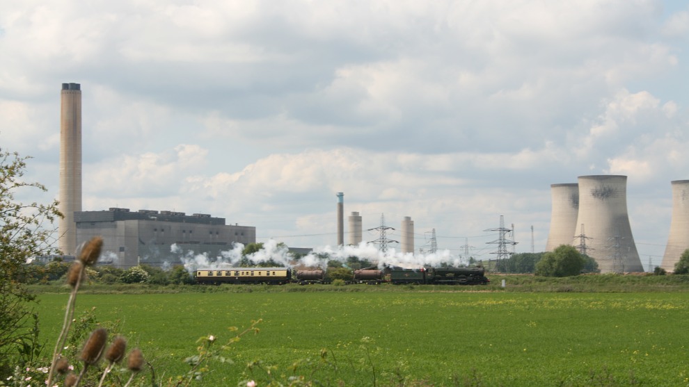 Mainline steam train