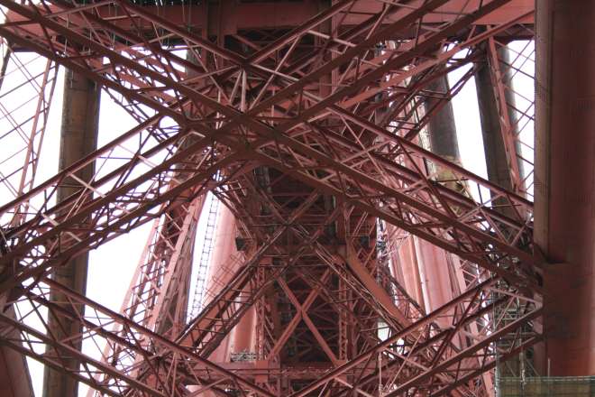 Through the structure