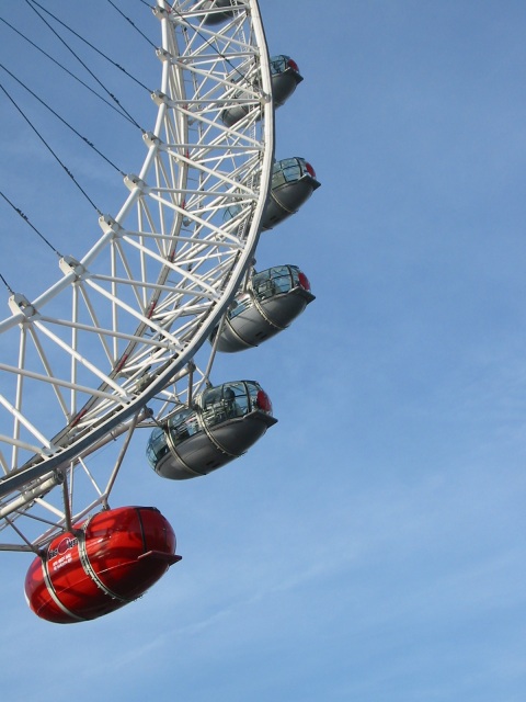 London Eye's red nose